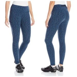 Zoic Women Athletic Tights Legging Size XL Cycling Blue Active Sports High Waist